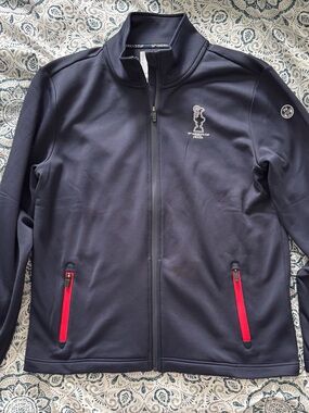 North Sails x Prada 36th America’s Cup Jacket Navy Softshell Full Zip Mens